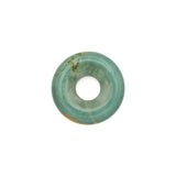 American-Mined Natural Turquoise Loose Bead 25.5mm Donut Shape