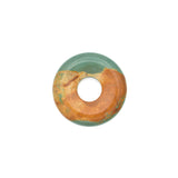 American-Mined Natural Turquoise Loose Bead 25.5mm Donut Shape