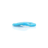 American-Mined Natural Turquoise Old Indian Style Loose Bead 18mmx24.5mm Free-Form Flats