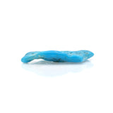 American-Mined Natural Turquoise Old Indian Style Loose Bead 33mmx42mm Free-Form Flats