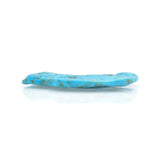 American-Mined Natural Turquoise Old Indian Style Loose Bead 29mmx42mm Free-Form Flats